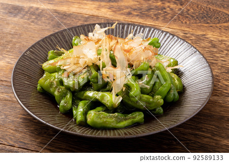 Shishito sweet and spicy simmered Shishito sweet and spicy simmered 92589133