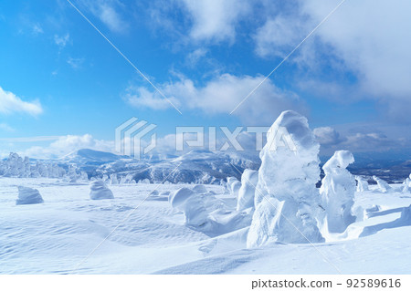 冬季八甲田山，日本三大霧凇雪怪，青森觀光 92589616