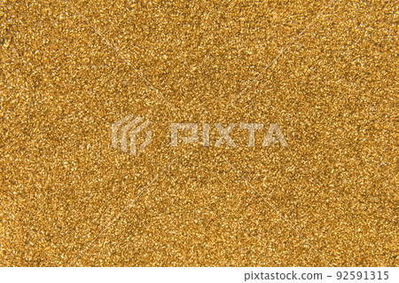 Golden yellow metal shavings waste steel recycling iron texture background 92591315