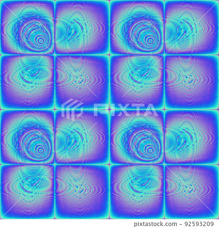 seamless pink blue symmetrical abstract pattern tile from squares, texture, design 92593209