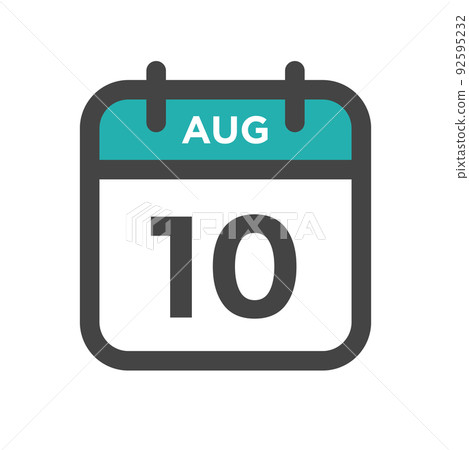 August 10 Calendar Day or Calender Date for Deadlines or Appointment August 10 Calendar Day or Calender Date for Deadlines or Appointment 92595232