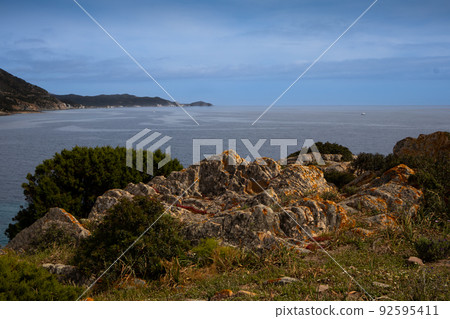 Mediterranean bay, Sardinia, Italy 92595411