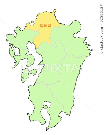 Fukuoka Prefecture, Kyushu region, yellow 92596187
