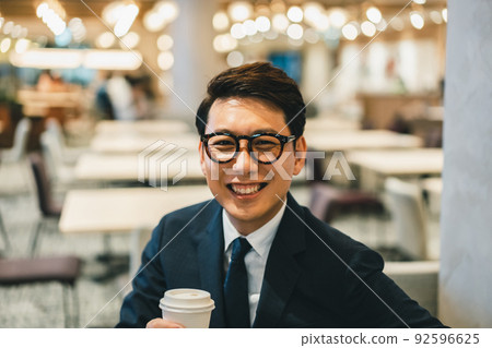 business man, coffee, gents 92596625