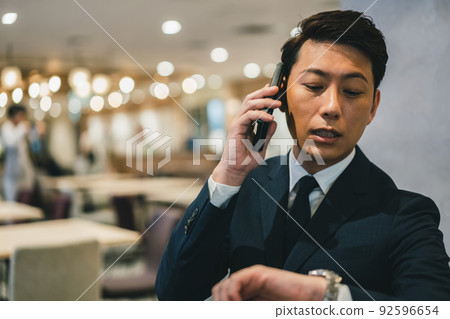 Business person time management Business person time management 92596654