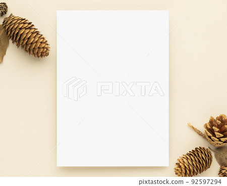 Blank greeting card with envelopes for greeting, wedding cards, birthday card, Mockup for design Blank greeting card with envelopes for greeting, wedding cards, birthday card, Mockup for design 92597294