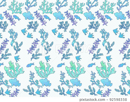 Sea image pattern background Sea image pattern background 92598338