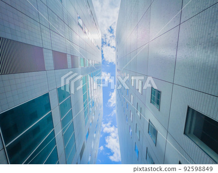 寫字樓街道邊界城市形像素材 92598849