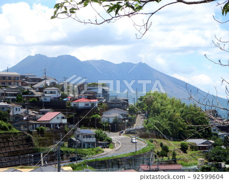 Sakurajima, the symbol of Kagoshima Prefecture 92599604