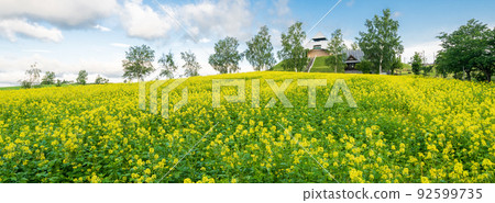 "Hokkaido" Biei Northwest Hill Pyramid Observatory "Hokkaido" Biei Northwest Hill Pyramid Observatory 92599735