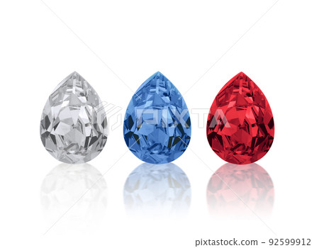 dazzling diamonds on a white background dazzling diamonds on a white background 92599912