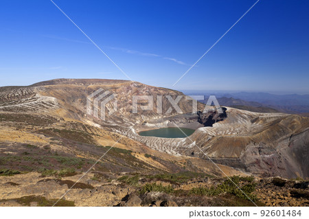 從刈田山到藏王岡間的相間火山、五色沼和五色岳 92601484