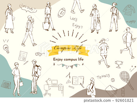 大學生校園生活素材合集 92601821
