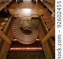 Spiral staircase connecting the basement of the Koryo Hotel (North Korea, Pyongyang) 92602455
