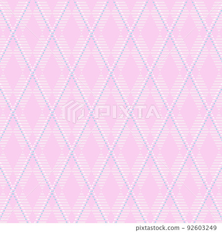 Plaid background illustration image 92603249