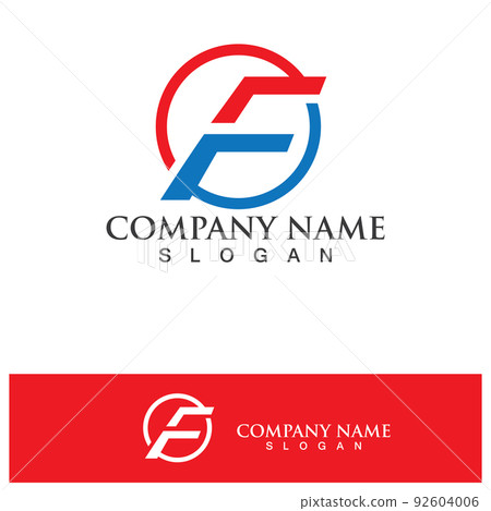 F Letter vector icon 92604006