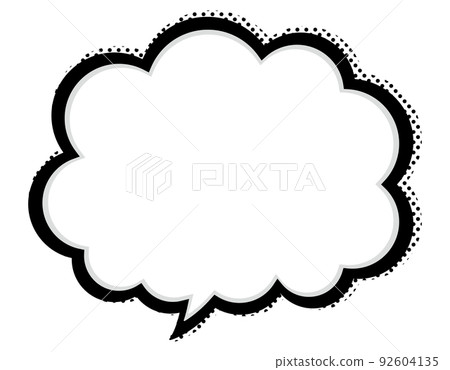 Simple and pop cloud balloon 92604135