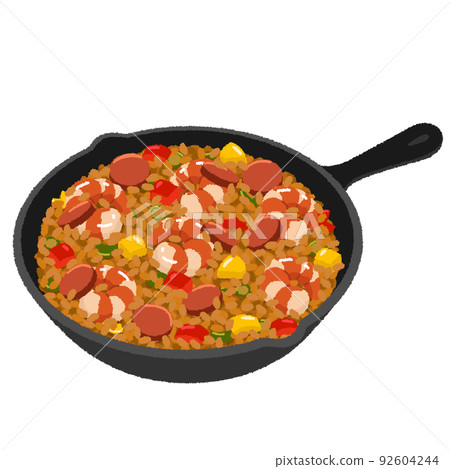 Illustration of Jambalaya 92604244