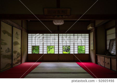 The lotus room of Unryu-in, the annex of Sennyuji Temple in Kyoto 92605498