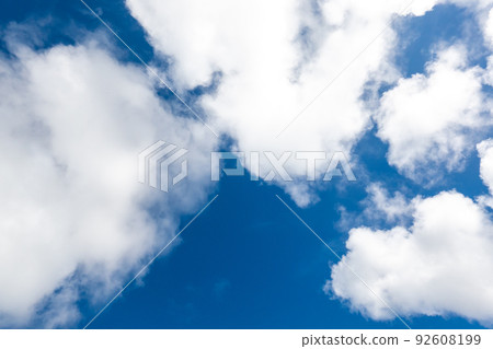 Blue sky sky background background material Blue sky sky background background material 92608199