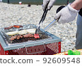 Barbecue scenery 92609548