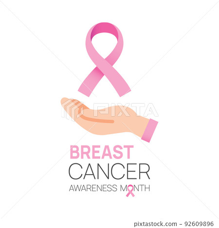 Breast cancer awareness month. concept is observed every october month. Vector illustration.design for poster, banner Breast cancer awareness month. concept is observed every october month. Vector illustration.design for poster, banner 92609896