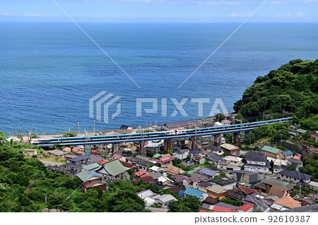 Tokaido Main Line Hayakawa-Nefugawa JR East E257 series 2500 series (Omiya) Odoriko 92610387