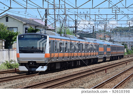 東海道本線大磯二宮JR東E233系0系H57編隊(豐田)綠車內置正式試運行 東海道本線大磯二宮JR東E233系0系H57編隊(豐田)綠車內置正式試運行 92610398