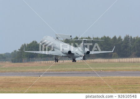 Greek Air Force EMB-145H Airborne Early Warning and Control Aircraft Takeoff 92610548