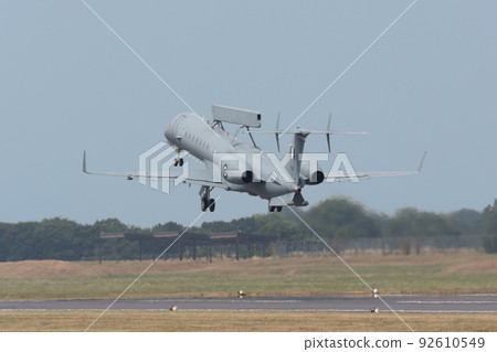 Greek Air Force EMB-145H Airborne Early Warning and Control Aircraft Takeoff 92610549