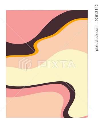 Abstract modern template with nude neutral tones Abstract modern template with nude neutral tones 92612142