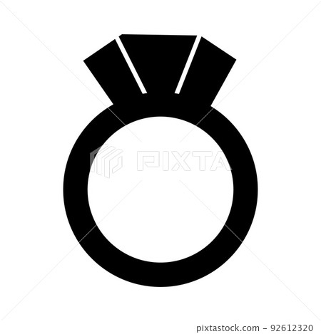 Diamond Ring Vector Sketch Icon Isolated On Hand Drawn, 58% OFF