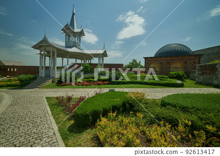 Akhaltsikhe (Rabati) Castle located in the city of Akhaltsikhe in southern Georgia. One of the main attractions of the Samtskhe-Javakheti region. Akhaltsikhe (Rabati) Castle located in the city of Akhaltsikhe in southern Georgia. One of the main attractions of the Samtskhe-Javakheti region. 92613417