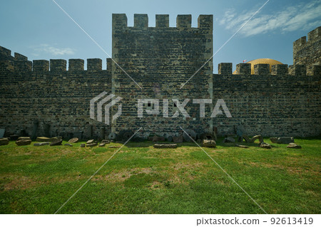 Akhaltsikhe (Rabati) Castle located in the city of Akhaltsikhe in southern Georgia. One of the main attractions of the Samtskhe-Javakheti region. Akhaltsikhe (Rabati) Castle located in the city of Akhaltsikhe in southern Georgia. One of the main attractions of the Samtskhe-Javakheti region. 92613419