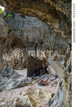 單人營地粗糙單人營地單桿帳篷帳篷 單人營地粗糙單人營地單桿帳篷帳篷 92613479