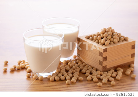 Soy milk and soy 92613525