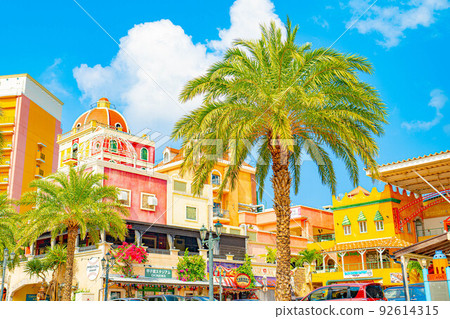 美國村沖繩旅遊度假區旅遊度假陽光熱帶 92614315