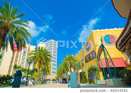 美國村沖繩旅遊度假區 Travel Fun Tourist Destination Sunny 92614391