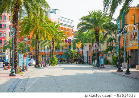 美國村街沖繩觀光旅遊旅行熱帶 92614538