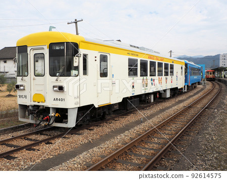 車輛停在福岡縣朝倉市天城站 AR401 天城 92614575