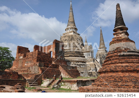 熱門旅遊目的地排名第一 泰國曼谷 芭堤雅，水上市場，泰國之旅，可以享受所有寺廟之旅 92615454