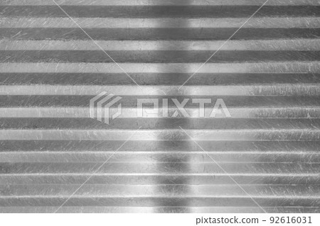 Corrugated Grey Metal Silver Pattern Steel White Texture Iron Background 92616031