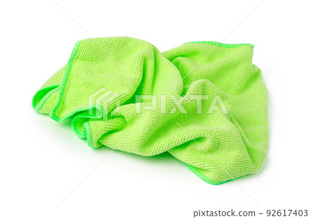 Household cleaning wipe isolated on white background 92617403