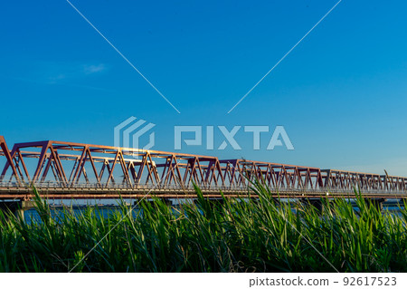 Meishikokudo, the sky at the mouth of the Ibi Nagara River 92617523