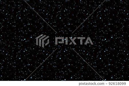 星空背景素材，帶有簡單的淺藍色圓點 92618099