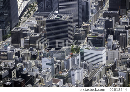 東京都中央區京橋三丁目附近鳥瞰圖 92618344