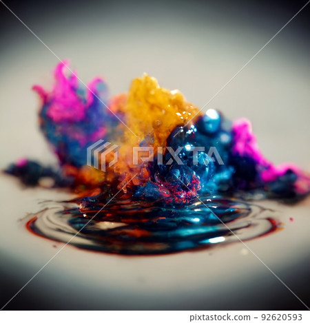 Multicolored ink in water. An explosion of color and contrast. Colorful ink dissolved in water. Perfect for phone wallpaper or for posters. Multicolored ink in water. An explosion of color and contrast. Colorful ink dissolved in water. Perfect for phone wallpaper or for posters. 92620593