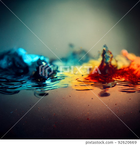 Multicolored ink in water. An explosion of color and contrast. Colorful ink dissolved in water. Perfect for phone wallpaper or for posters. Multicolored ink in water. An explosion of color and contrast. Colorful ink dissolved in water. Perfect for phone wallpaper or for posters. 92620669