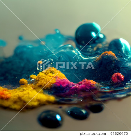 Multicolored ink in water. An explosion of color and contrast. Colorful ink dissolved in water. Perfect for phone wallpaper or for posters. Multicolored ink in water. An explosion of color and contrast. Colorful ink dissolved in water. Perfect for phone wallpaper or for posters. 92620670