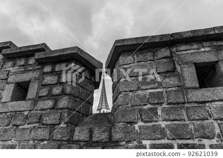 Seoul City Wall fortress protecting capital of South Korea Seoul City Wall fortress protecting capital of South Korea 92621039